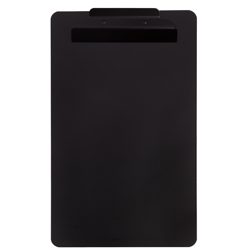JAM Paper Aluminum Legal-Size Clipboard, 15-1/2in x 9-1/2in, Black MPN:340933569