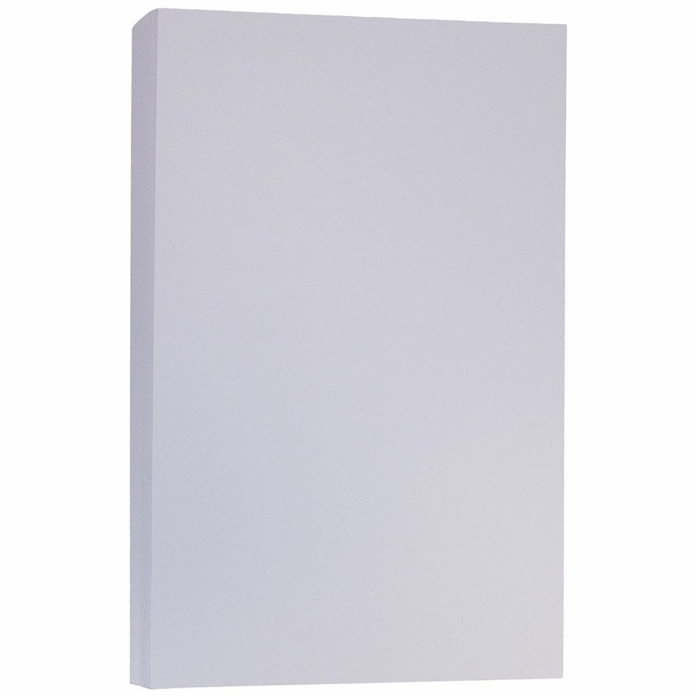 JAM Paper Legal Matte Paper, Light Purple, Legal (8.5in x 14in), 50 Sheets Per Pack, 28 Lb MPN:16729377