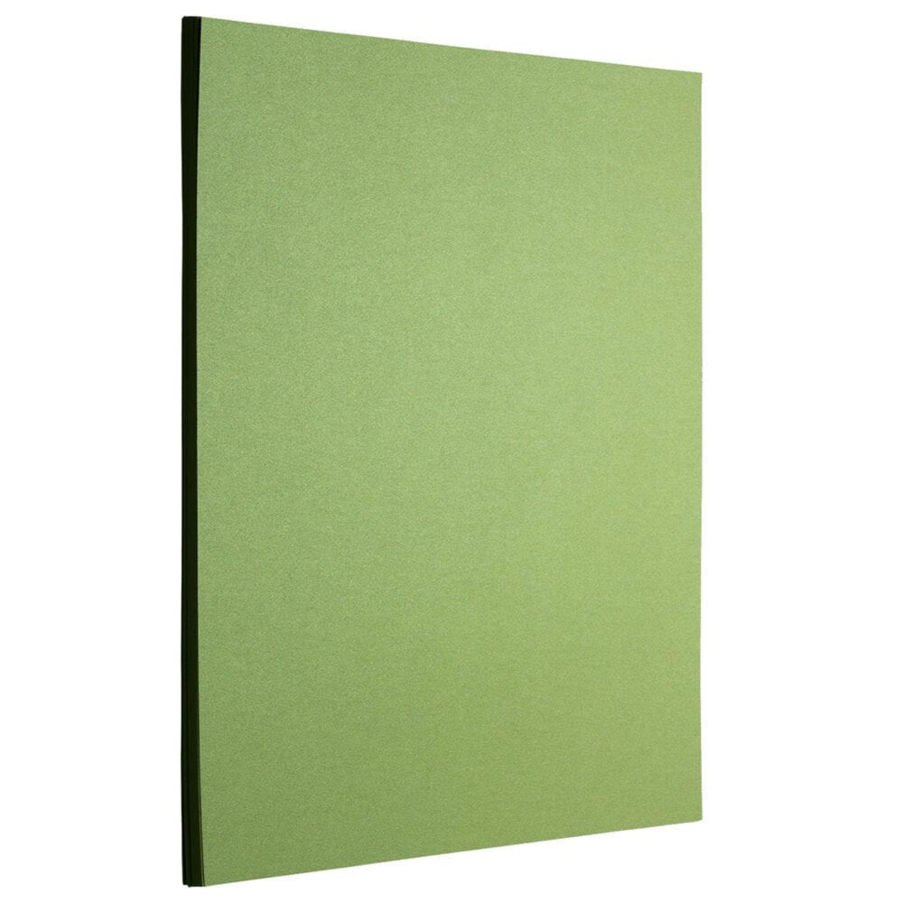 JAM Paper Metallic Paper, Lime Green Stardream Metallic, Letter (8.5in x 11in), 25 Sheets Per Pack, 32 Lb MPN:1834387