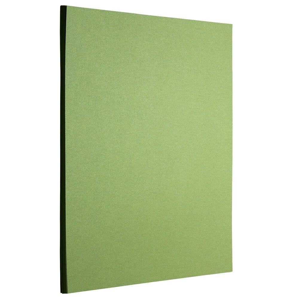 JAM Paper Metallic Paper, Lime Green Stardream Metallic, Letter (8.5in x 11in), 100 Sheets Per Pack, 32 Lb MPN:1834387D