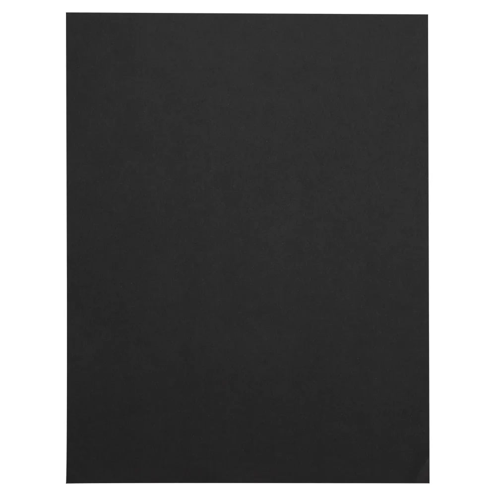 JAM Paper Letter Matte Paper, Smooth Midnight Black, Letter (8.5in x 11in), 50 Sheets Per Pack, 28 Lb MPN:64429571