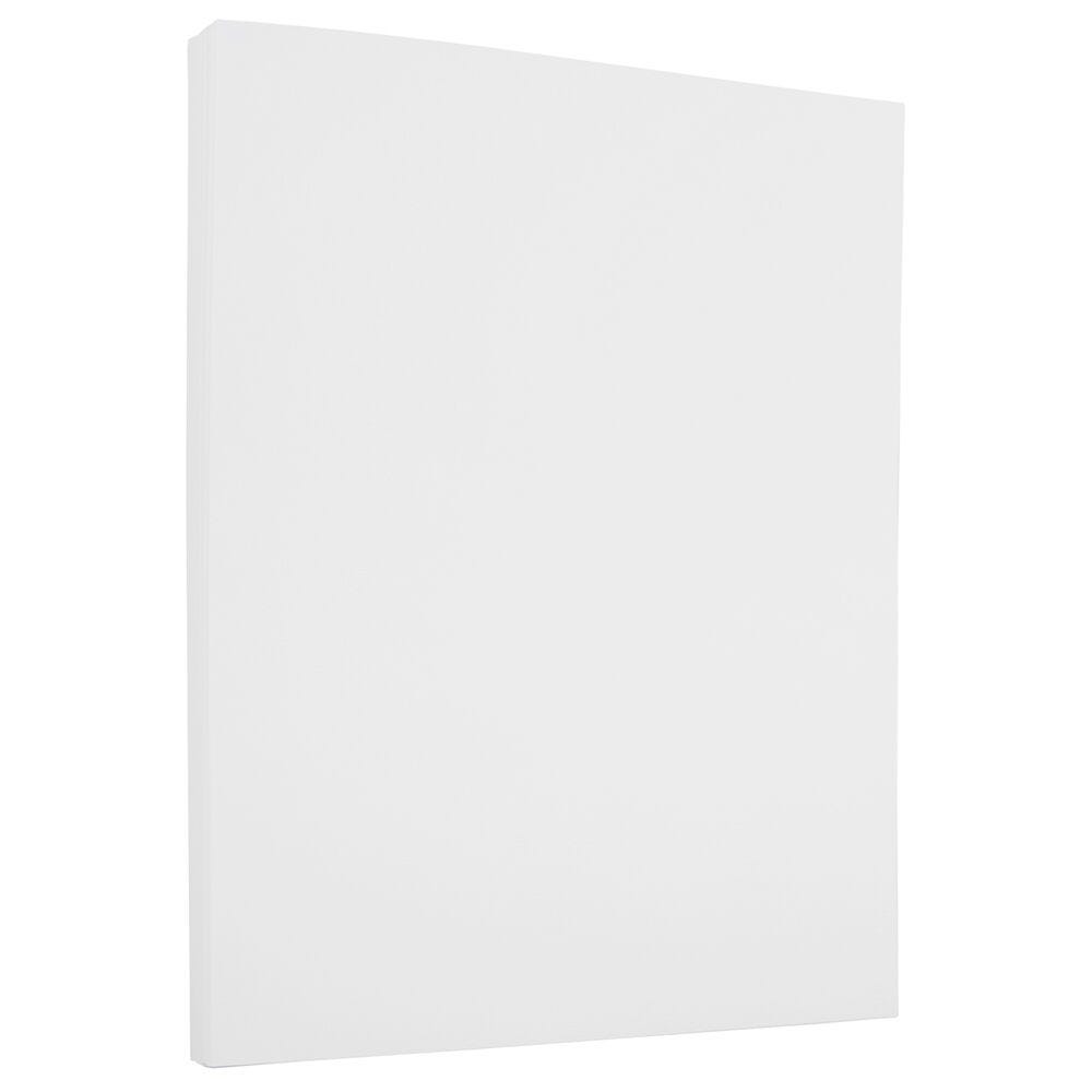 JAM Paper Strathmore 24 Lb Paper, 8-1/2in x 11in, Bright White Linen, Pack Of 100 Sheets MPN:143920