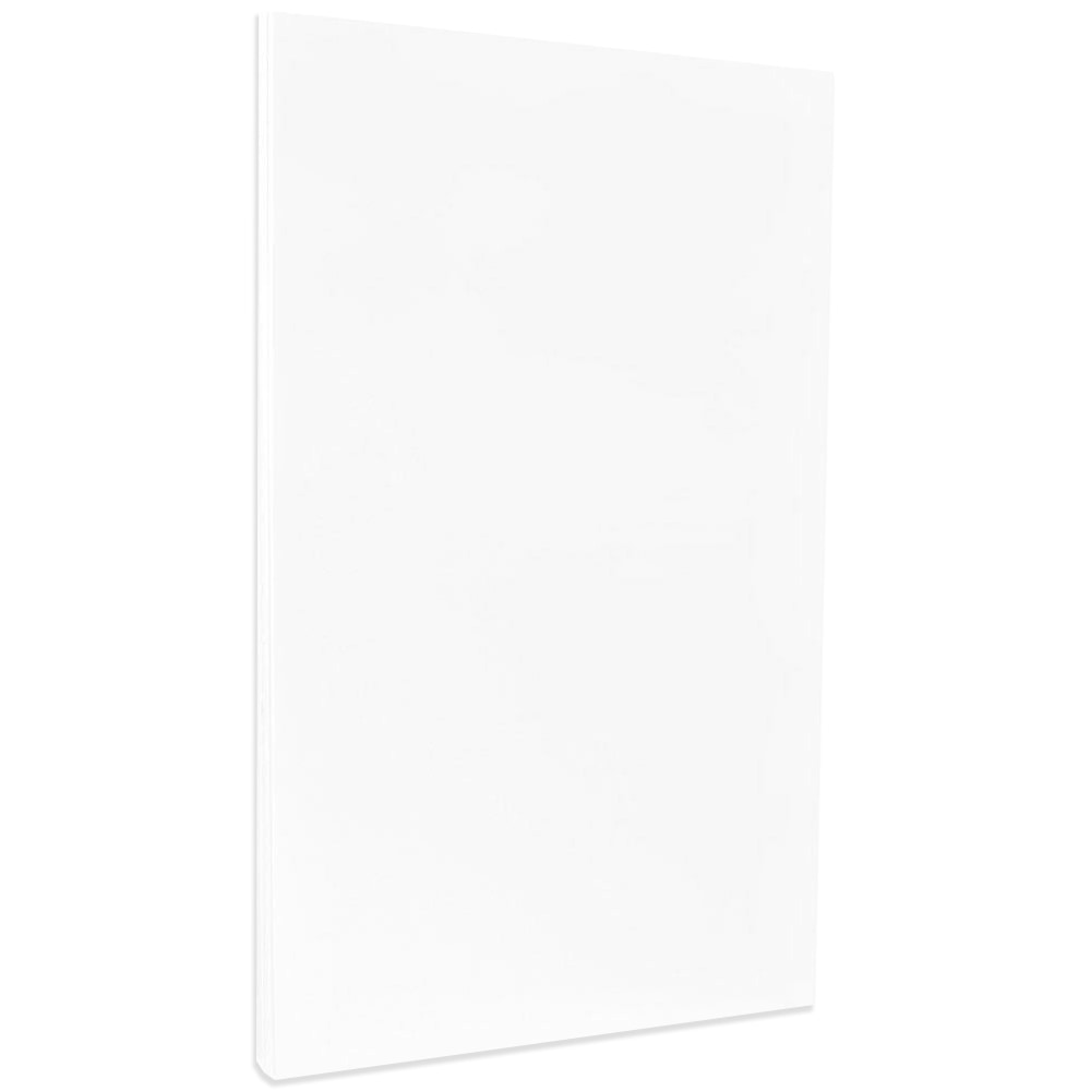 JAM Paper Strathmore 24 Lb Paper, 8-1/2in x 14in, Legal, Bright White Wove, Pack Of 100 Sheets MPN:2203719135