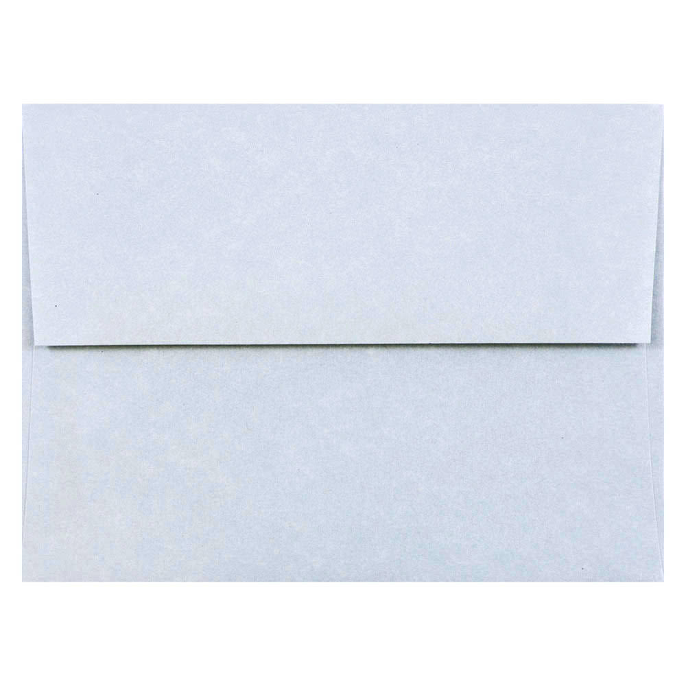 JAM Paper Booklet Invitation Envelopes, A2, Gummed Seal, 30% Recycled, Light Blue, Pack Of 25 MPN:10197