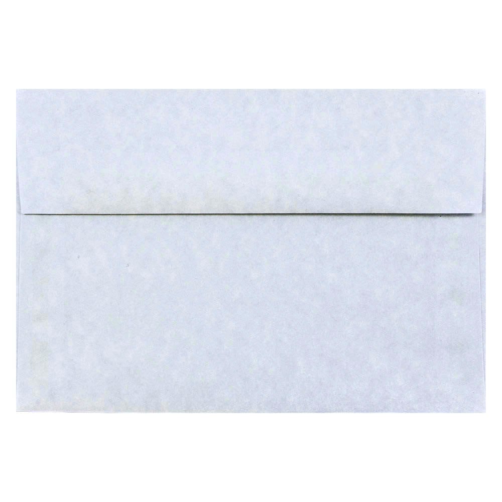 JAM Paper Booklet Invitation Envelopes, A8, Gummed Seal, 30% Recycled, Light Blue, Pack Of 25 MPN:10411