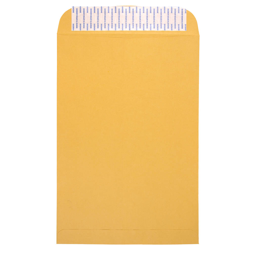 JAM Paper Open-End 10in x 15in Envelopes, Peel And Seal Closure, White, Pack Of 500 Envelopes MPN:13034234C