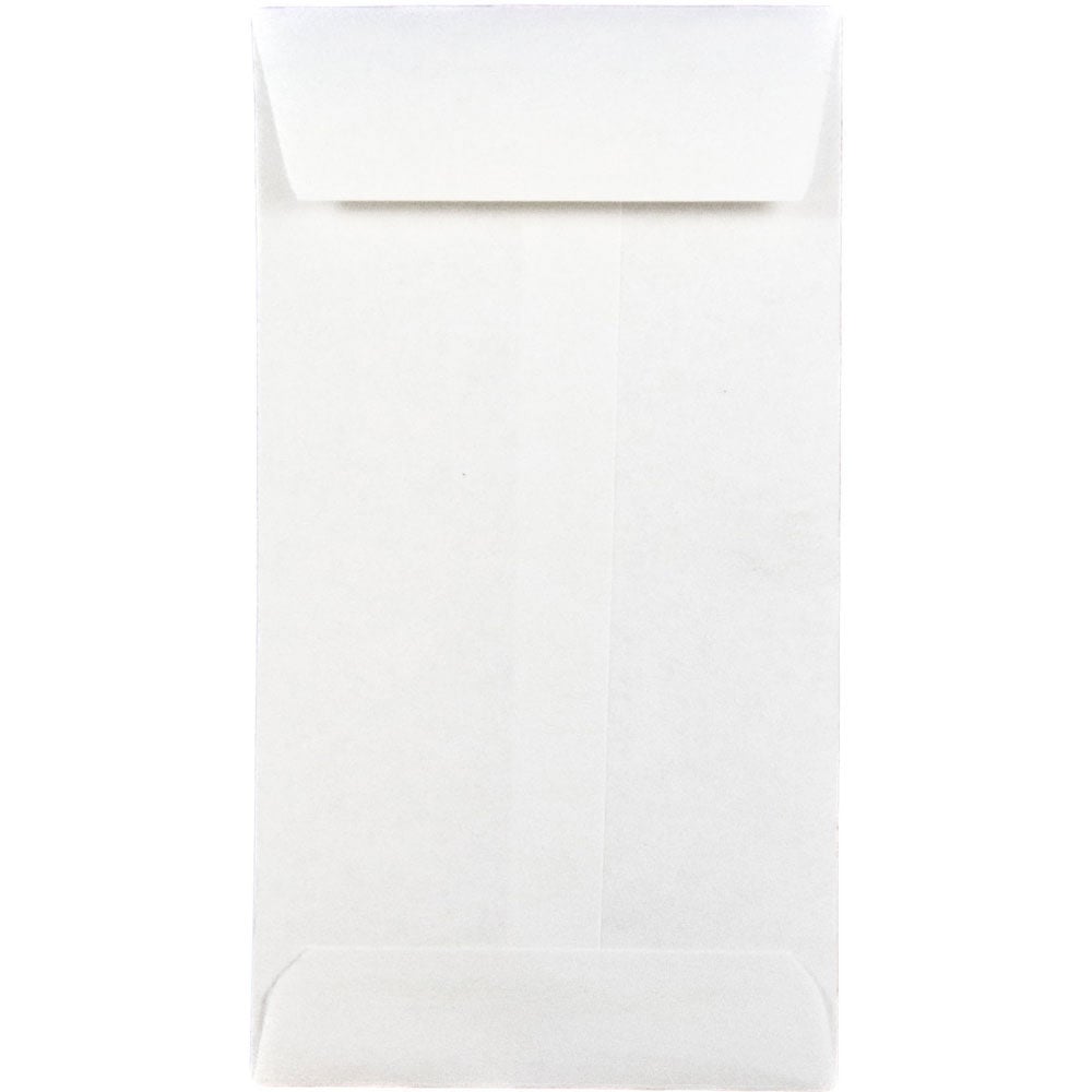 JAM PAPER #5 Coin Envelopes, 2 7/8in x 5 1/4in, White, Pack Of 25 MPN:16211217