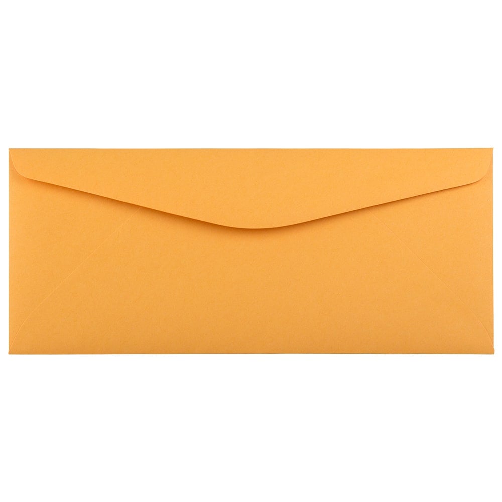 JAM PAPER #11 Recycled Envelopes, 4 1/2 x 10 3/8, Brown Kraft Manila, 25/Pack MPN:1633180