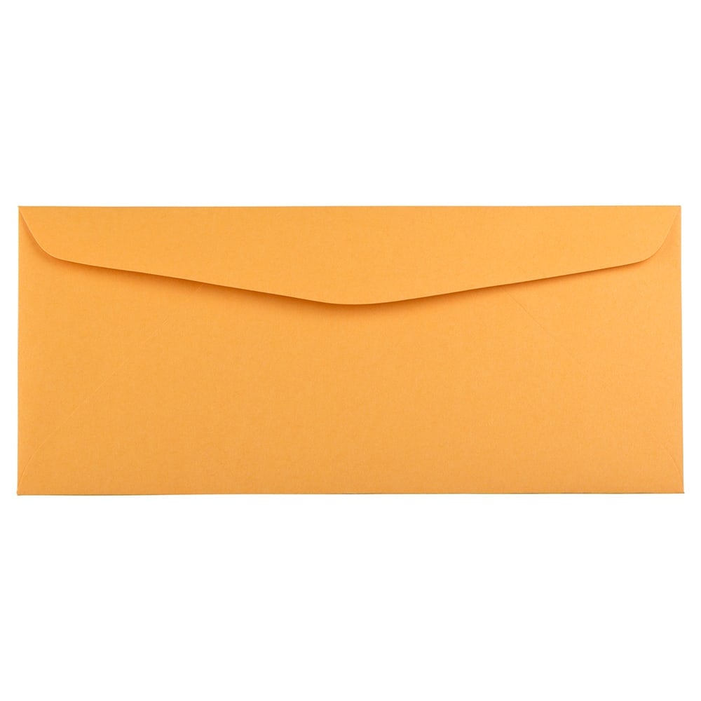 JAM PAPER #14 Recycled Envelopes, 5 x 11 1/2, Brown Kraft Manila, 25/Pack MPN:1633182