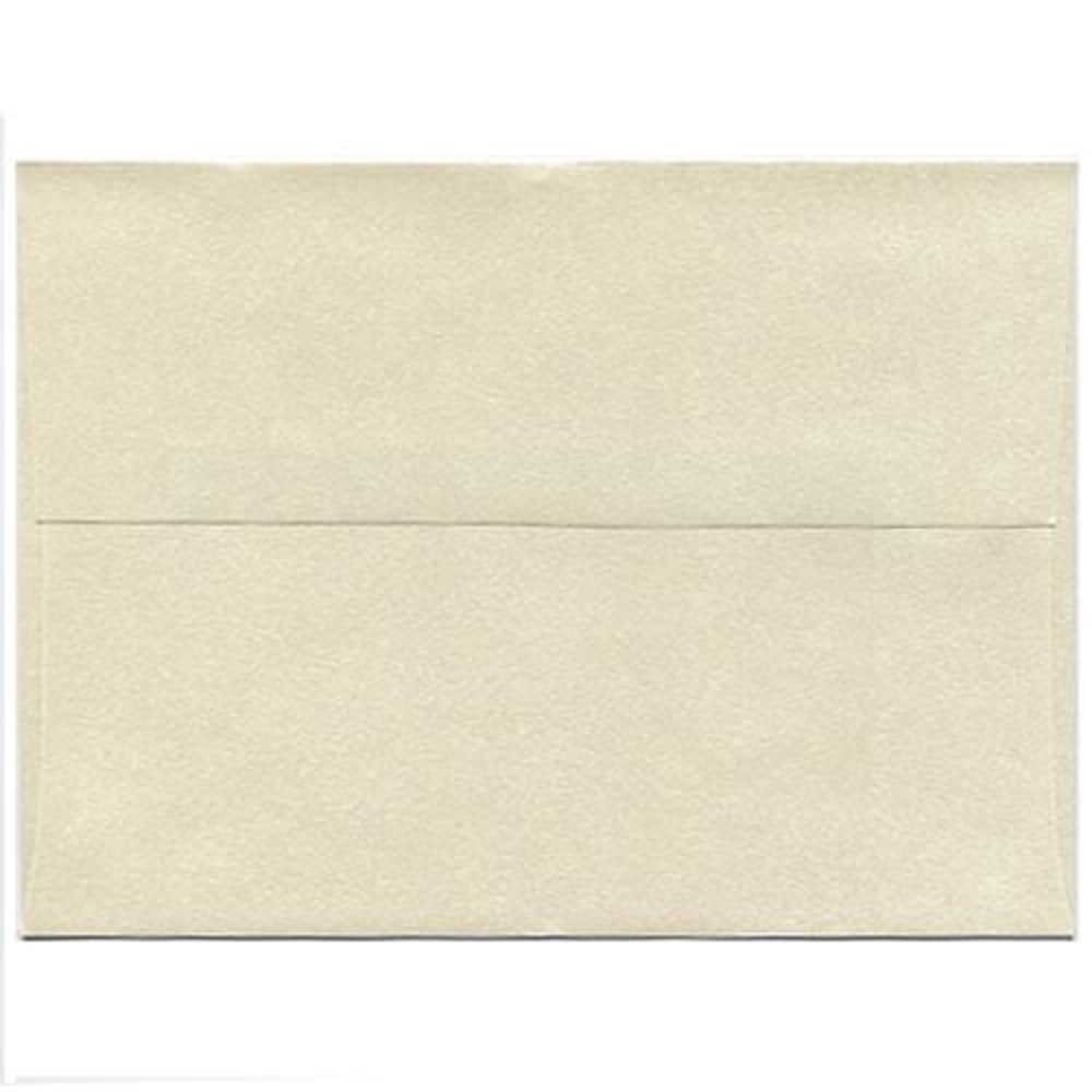 JAM Paper Booklet Invitation Envelopes, A9, Gummed Seal, Stardream Metallic Opal, Pack Of 25 MPN:211817116