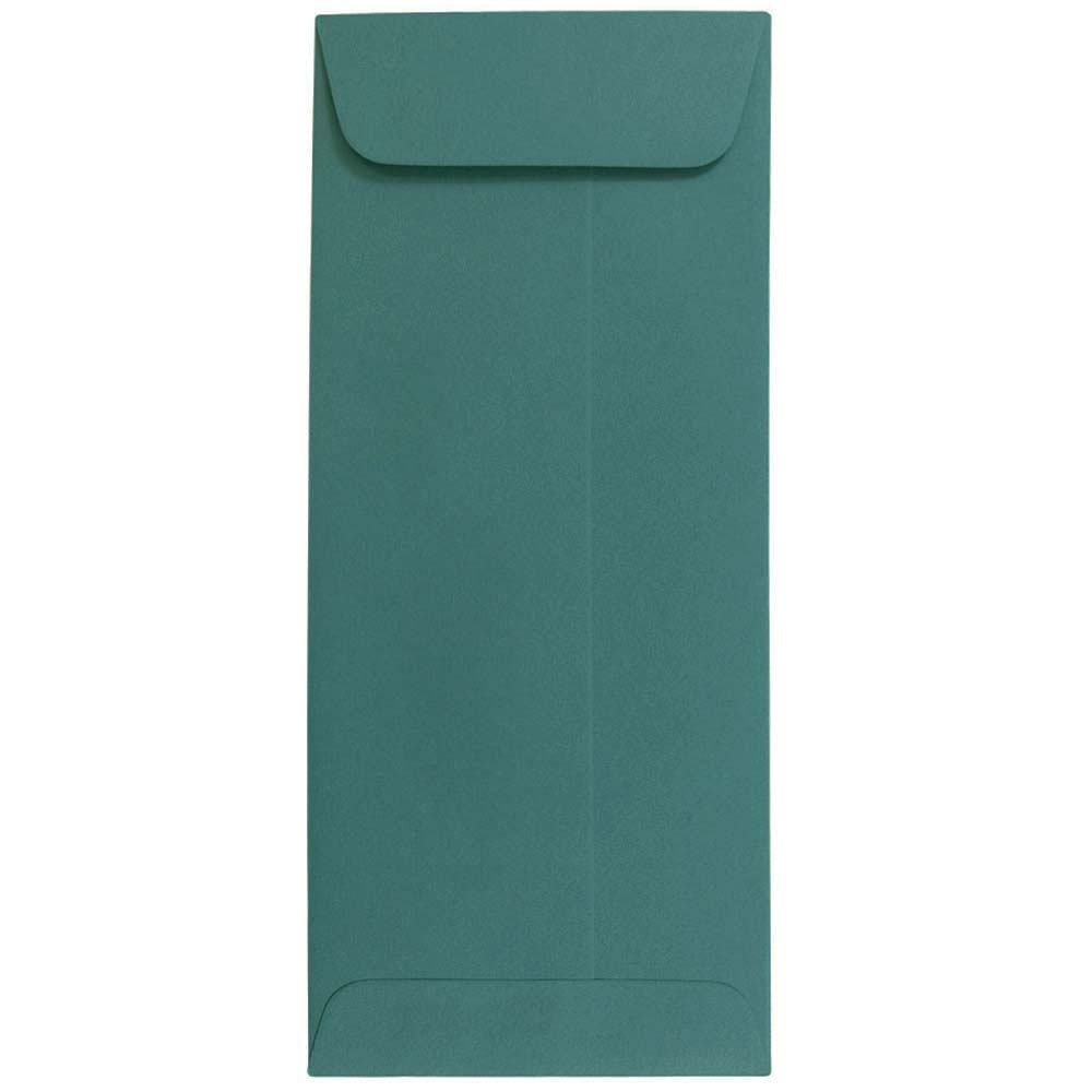 JAM Paper #10 Policy Envelopes, Gummed Seal, Teal, Pack Of 25 MPN:21512995
