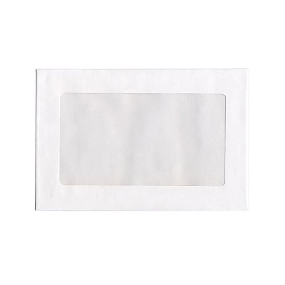 JAM Paper Window Booklet Envelopes, 9 x 12, White, Pack Of 25 MPN:223932