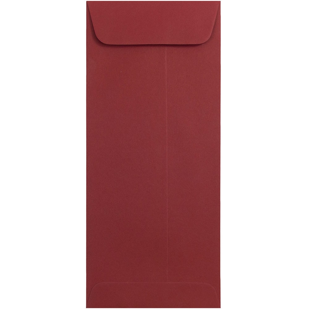 JAM Paper #10 Policy Envelopes, Gummed Seal, Dark Red, Pack Of 25 MPN:31511300