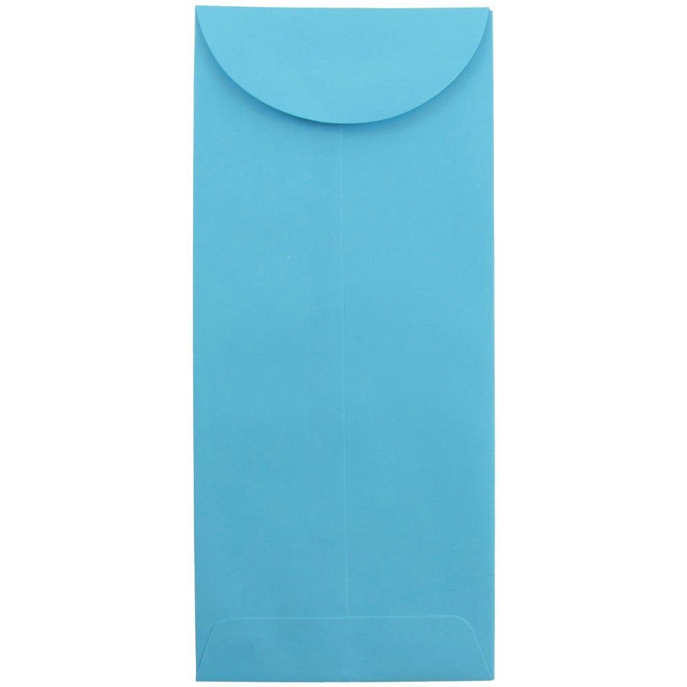 JAM Paper Policy Envelopes, #11, Gummed Seal, 30% Recycled, Blue, Pack Of 25 MPN:3156390