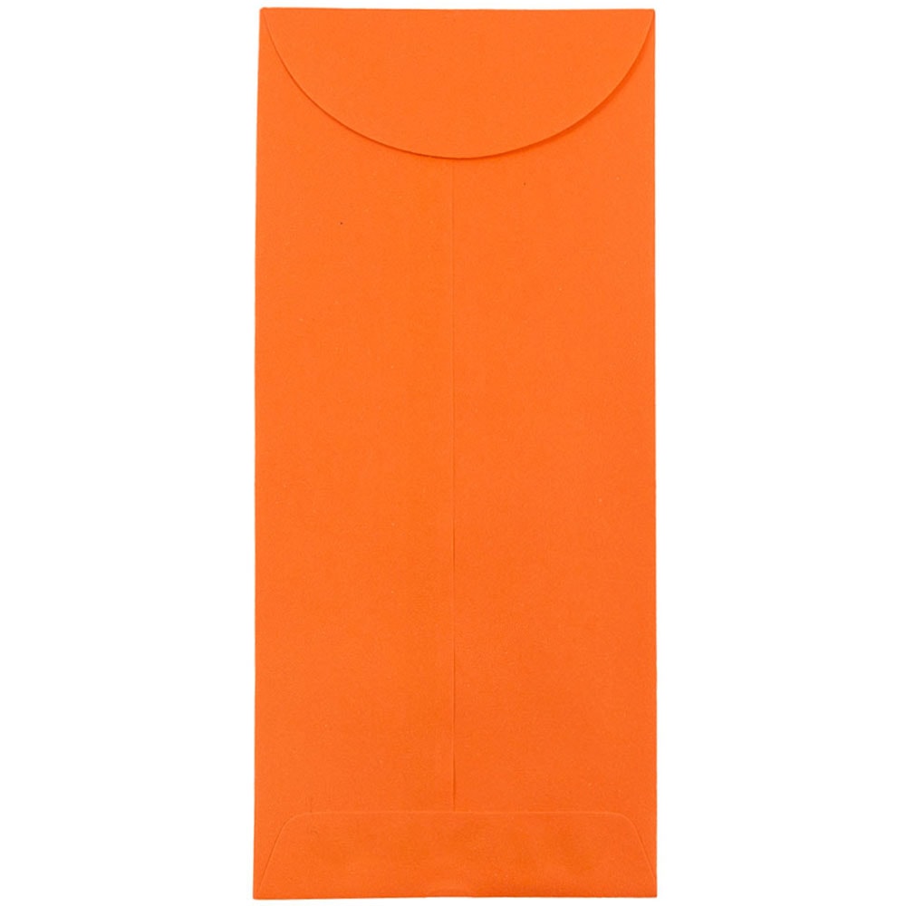 JAM PAPER #12 Policy Business Colored Envelopes, 4 3/4 x 11, Orange Recycled, 25/Pack MPN:3156399