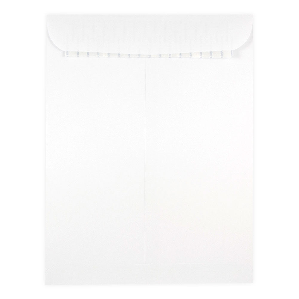 JAM Paper Open-End Envelopes, 10in x 13in, Peel & Seal Closure, White, Pack Of 100 Envelopes MPN:356828782D