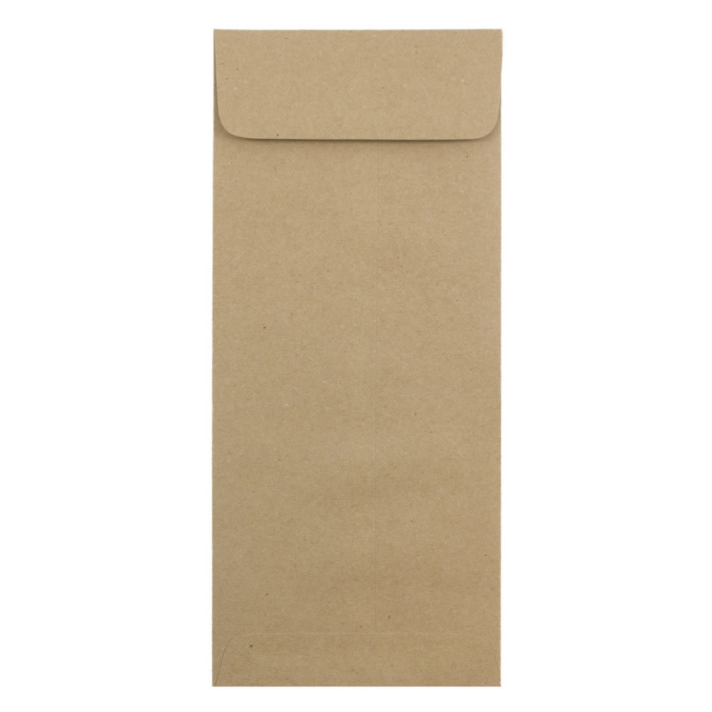 JAM PAPER #14 Policy Premium Envelopes, 5in x 11 1/2in, Brown Kraft Paper Bag, Pack Of 25 MPN:36317569