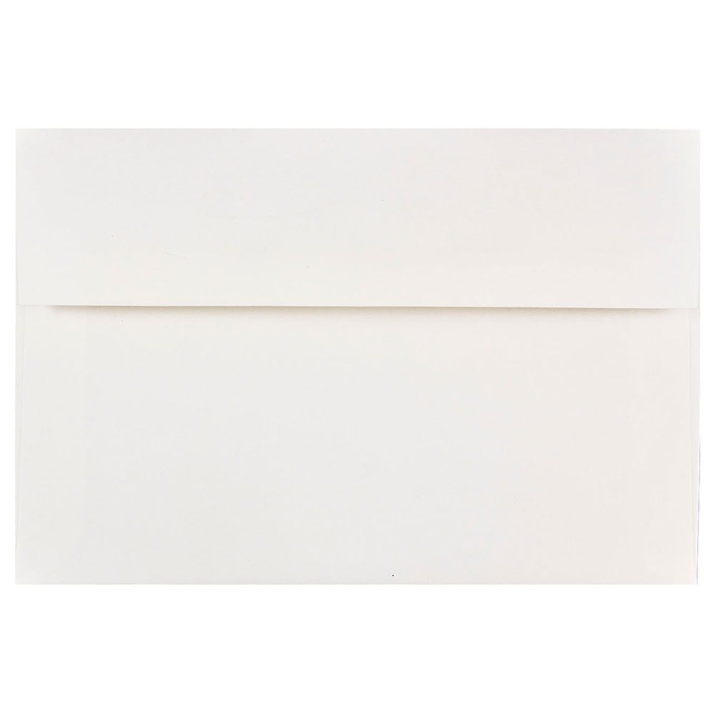 JAM Paper Booklet Invitation Envelopes, A8, Gummed Seal, White, Pack Of 25 MPN:4023981