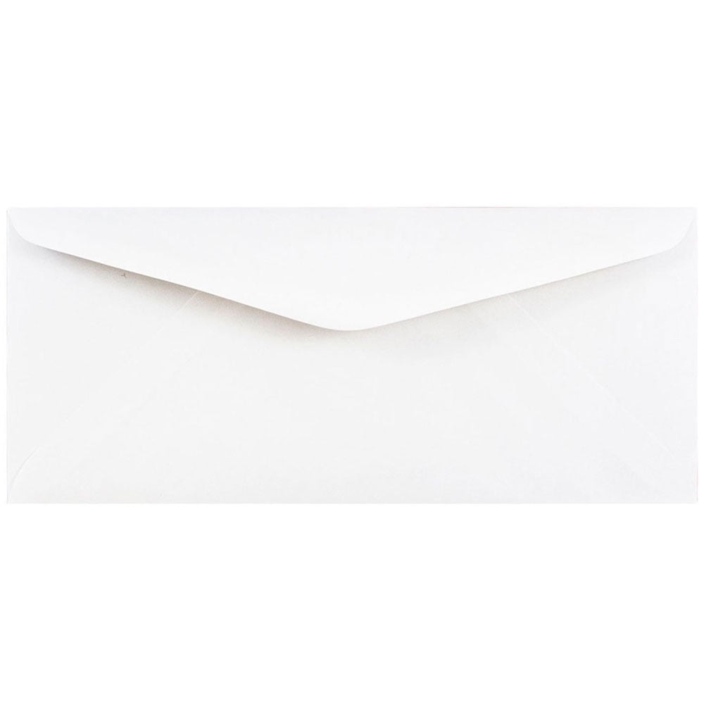 JAM Paper Booklet Commercial Flap Envelopes, #11, Gummed Seal, White, Pack Of 25 MPN:45179