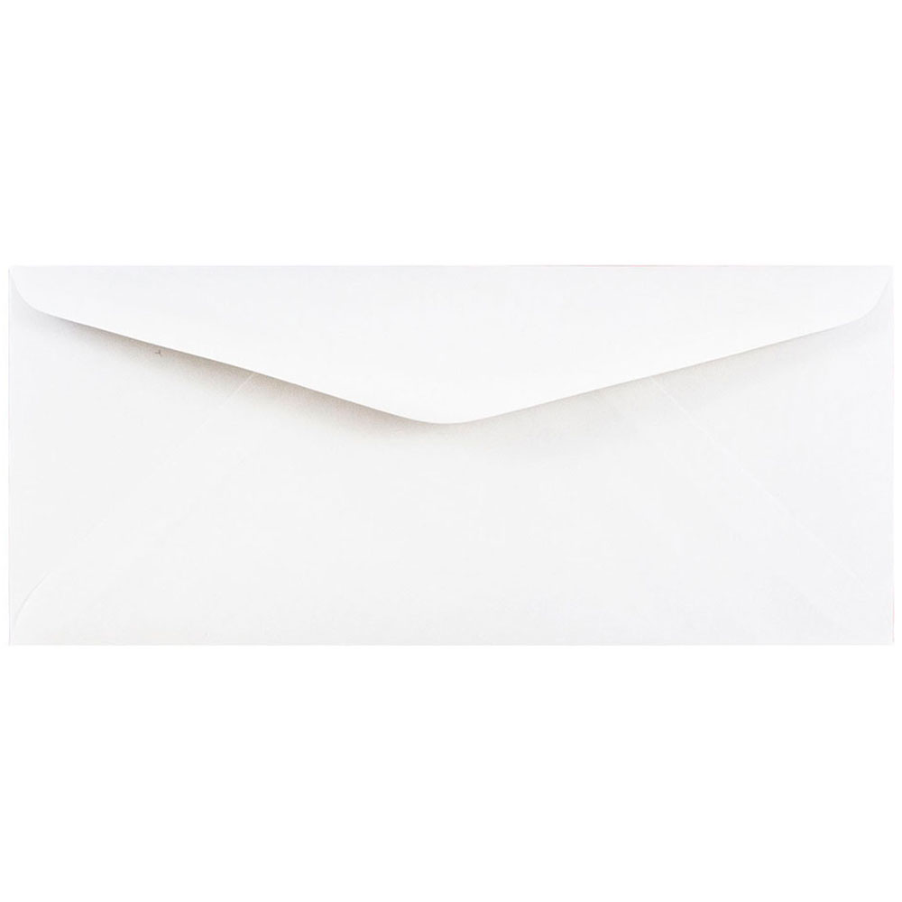 JAM Paper Booklet Commercial-Flap Envelopes, #11, Gummed Seal, White, Pack Of 500 Envelopes MPN:45179H