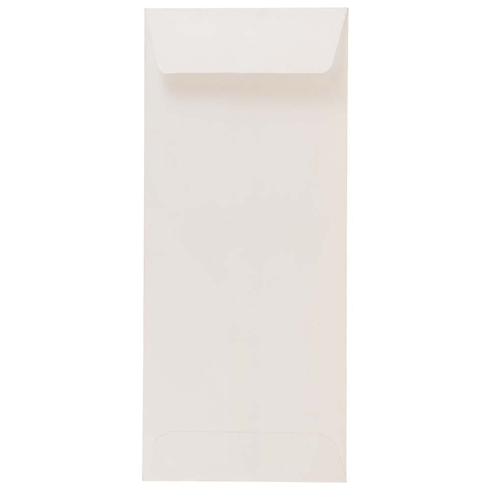 JAM Paper #10 Policy Envelopes, Gummed Seal, White, Pack Of 25 MPN:49856