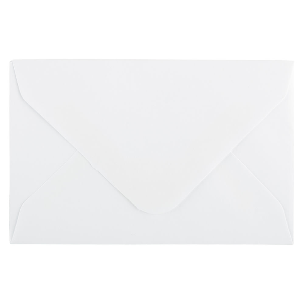 JAM Paper Mini Commercial Envlopes, 2 3/4in x 3 3/4in, Gummed Seal, White, Pack Of 25 MPN:5197144