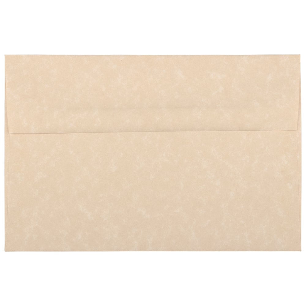 JAM Paper Booklet Invitation Envelopes, A8, Gummed Seal, 30% Recycled, Brown, Pack Of 25 MPN:52066