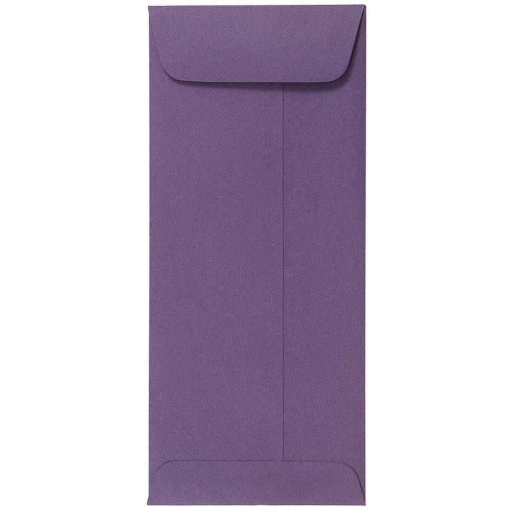 JAM Paper #10 Policy Envelopes, Gummed Seal, Dark Purple, Pack Of 25 MPN:563912518