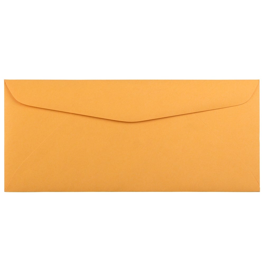 JAM PAPER #12 Recycled Envelopes, 4 3/4in x 11in, Brown Kraft Manila, Pack Of 25 MPN:80762