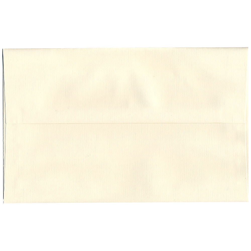 JAM Paper Booklet Invitation Envelopes, A10, Gummed Seal, 30% Recycled, Natural White, Pack Of 25 MPN:900789414