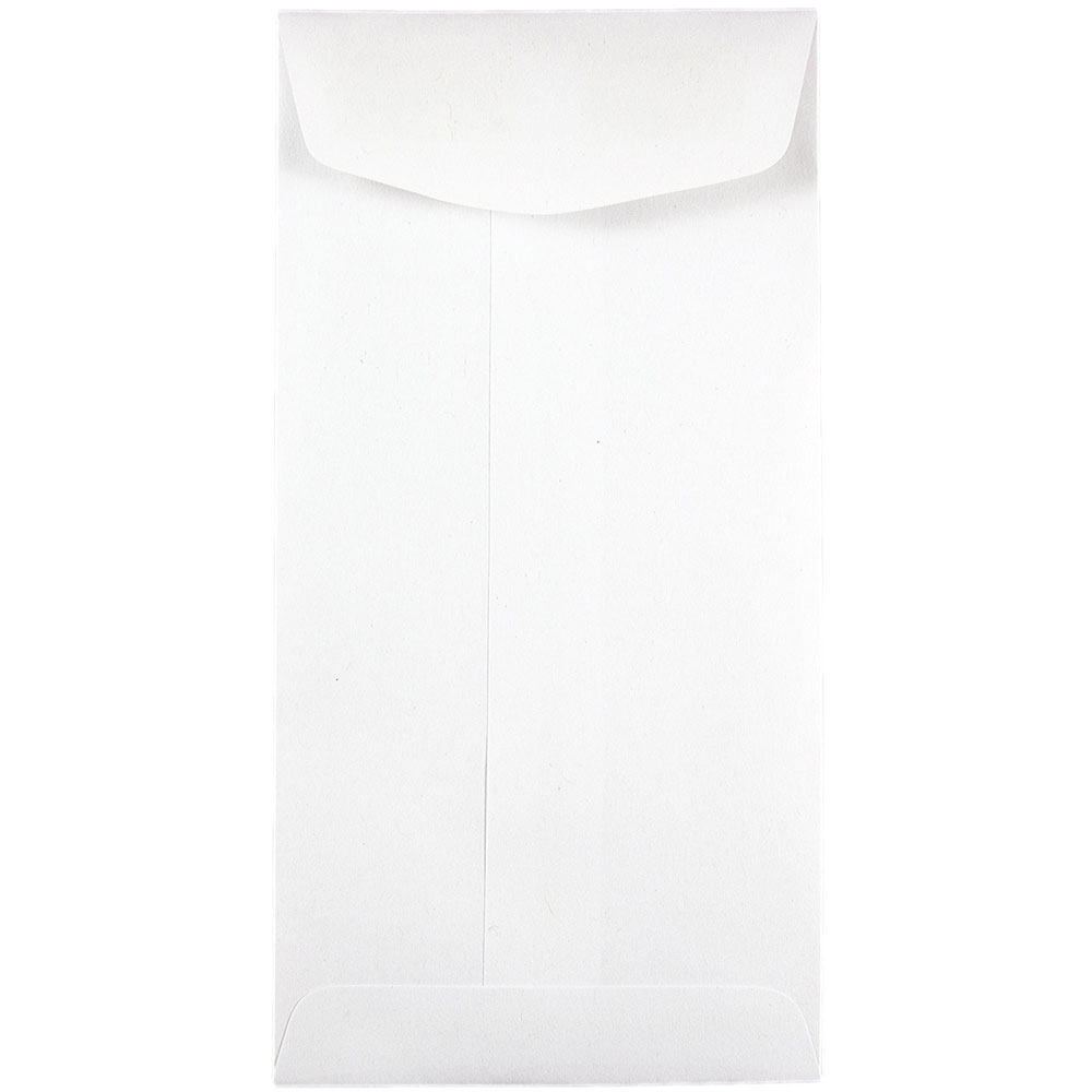 JAM Paper Coin Envelopes, #7, Gummed Seal, White, Pack Of 250 Envelopes MPN:95083H