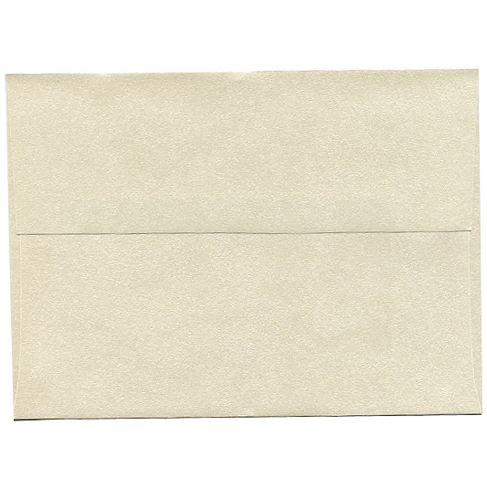 JAM Paper Booklet Invitation Envelopes, A7, Gummed Seal, Stardream Metallic Opal, Pack Of 25 MPN:GCST700