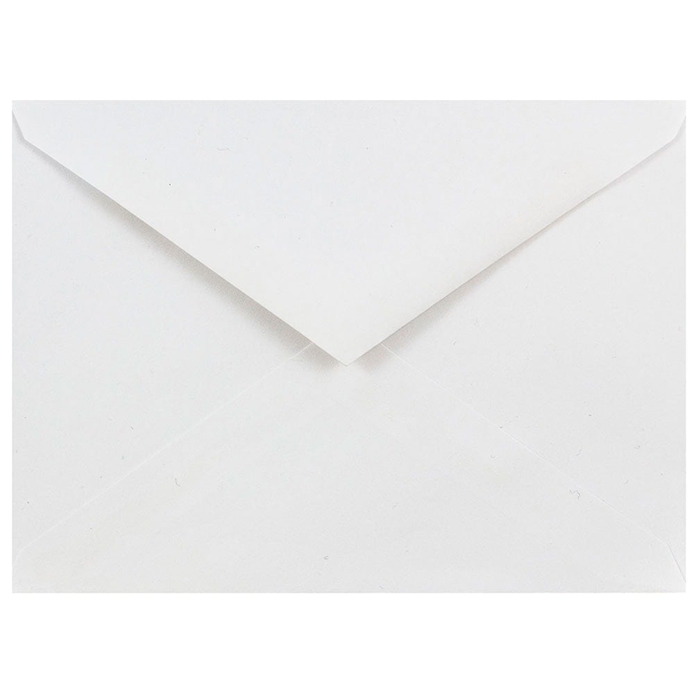 JAM Paper Booklet Invitation Envelopes, A6, Gummed Seal, Regular White, Pack Of 25 MPN:J0567