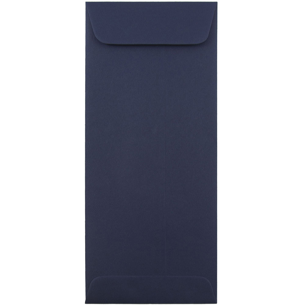 JAM Paper #10 Policy Envelopes, Gummed Seal, Navy Blue, Pack Of 25 MPN:LEBA317