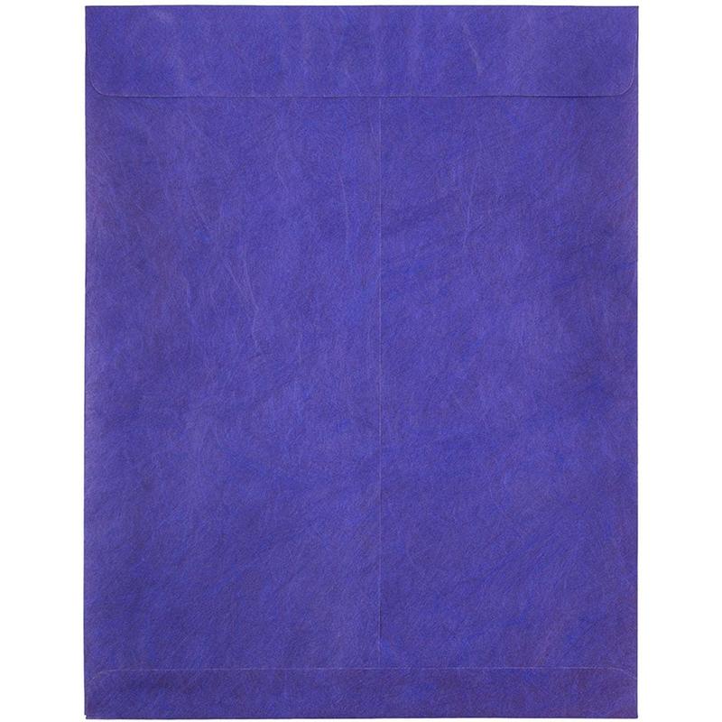 JAM Paper Tyvek Open-End 10in x 13in Catalog Envelopes, Self-Adhesive, Blue, Pack Of 25 MPN:V021377