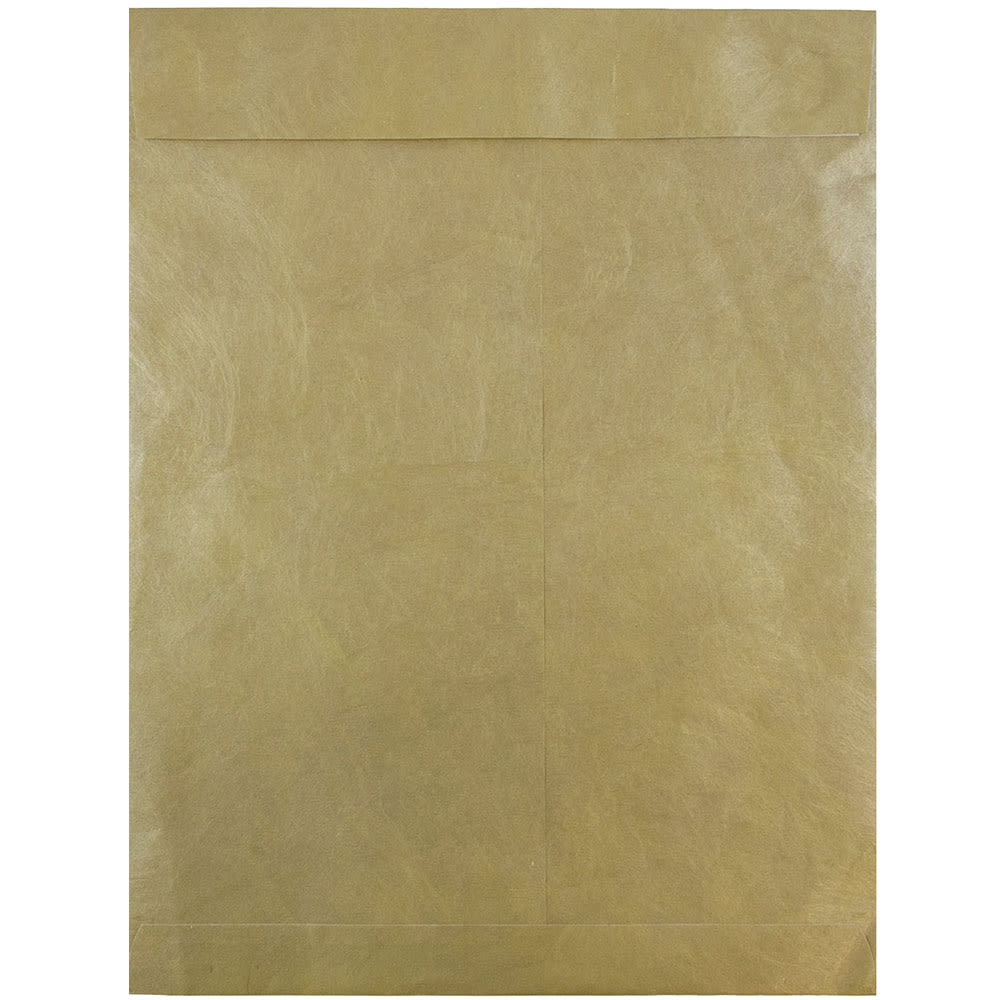 JAM Paper Tyvek Open-End 10in x 13in Catalog Envelopes, Self-Adhesive, Gold, Pack Of 25 MPN:V021378