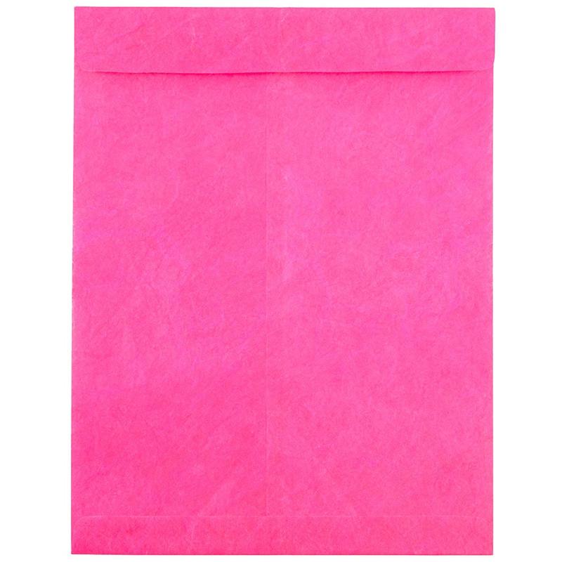 JAM Paper Tyvek Open-End 10in x 13in Catalog Envelopes, Self-Adhesive, Hot Pink, Pack Of 25 MPN:V021380