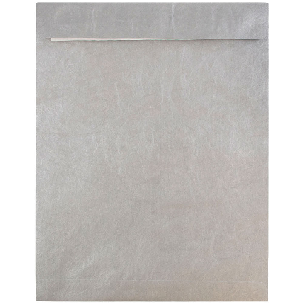 JAM Paper Tyvek Open-End 10in x 13in Catalog Envelopes, Self-Adhesive, Silver, Pack Of 25 MPN:V021384