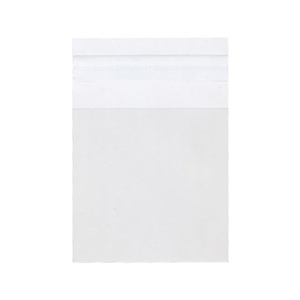 JAM Paper Self-Adhesive Cello Sleeve Envelopes, 3 1/4in x 3 1/4in, Clear, Pack Of 100 MPN:3.25X3.25CELLO