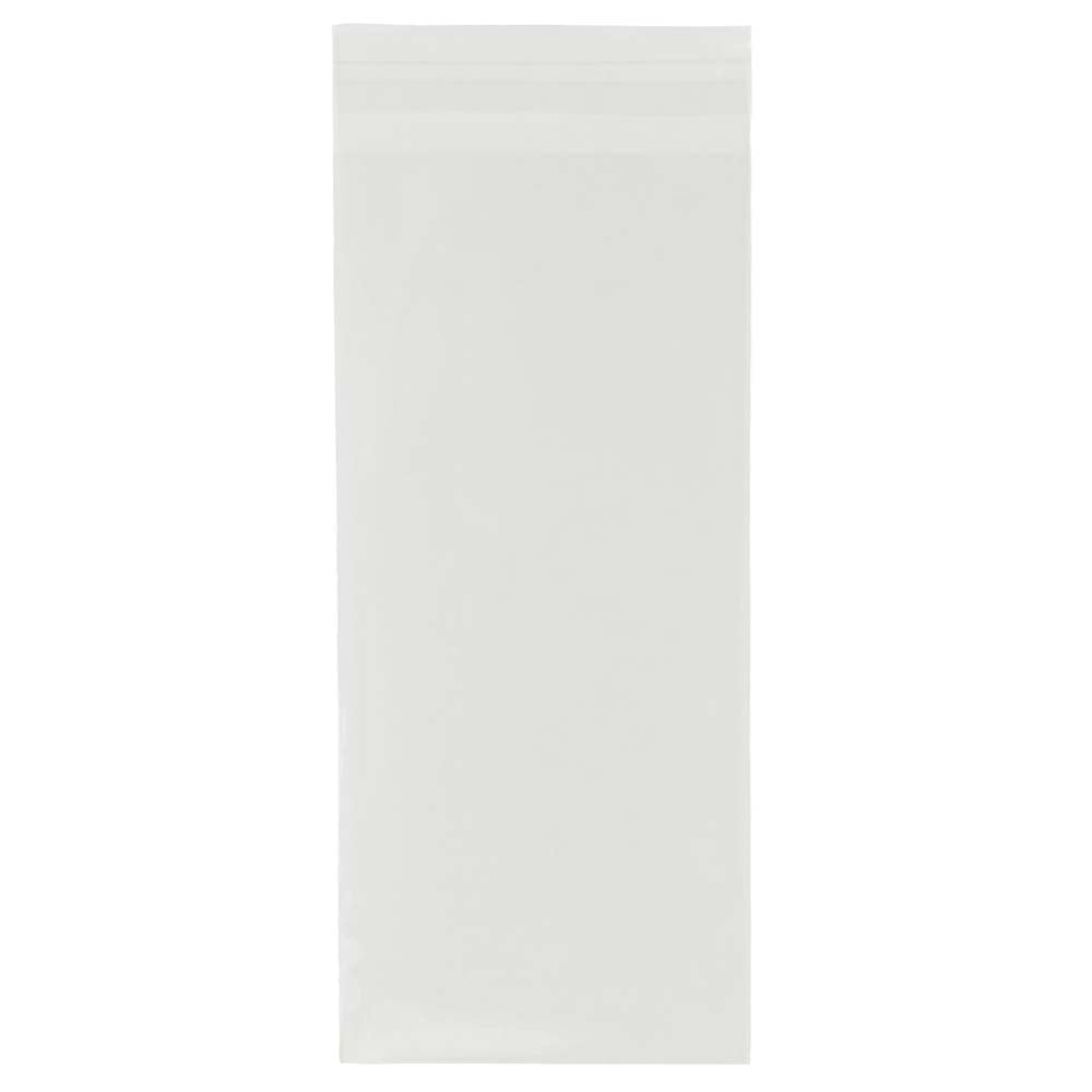 JAM Paper Self-Adhesive Cello Sleeve Envelopes, 4 1/4in x 9 3/4in, Clear, Pack Of 100 MPN:NUM10CELLO