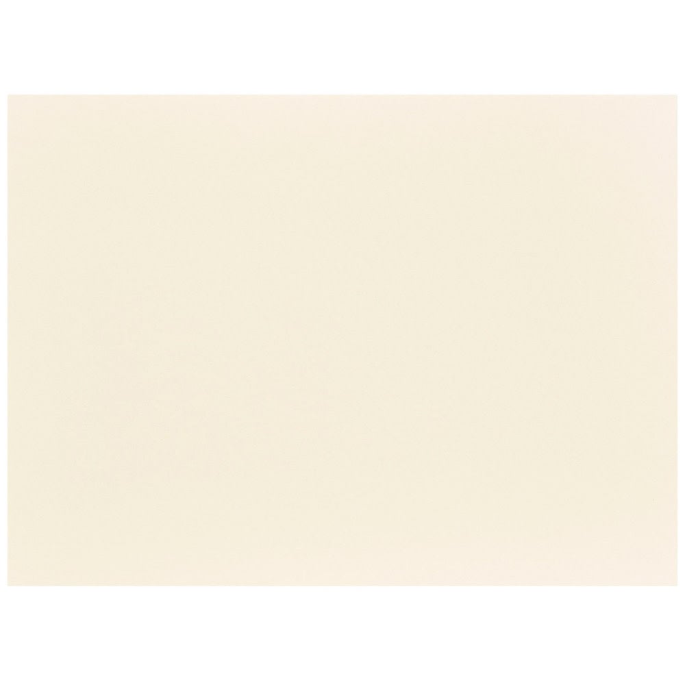 JAM Paper Blank Note Cards, 5 1/8in x 7in, Ivory, Pack Of 100 MPN:1751005