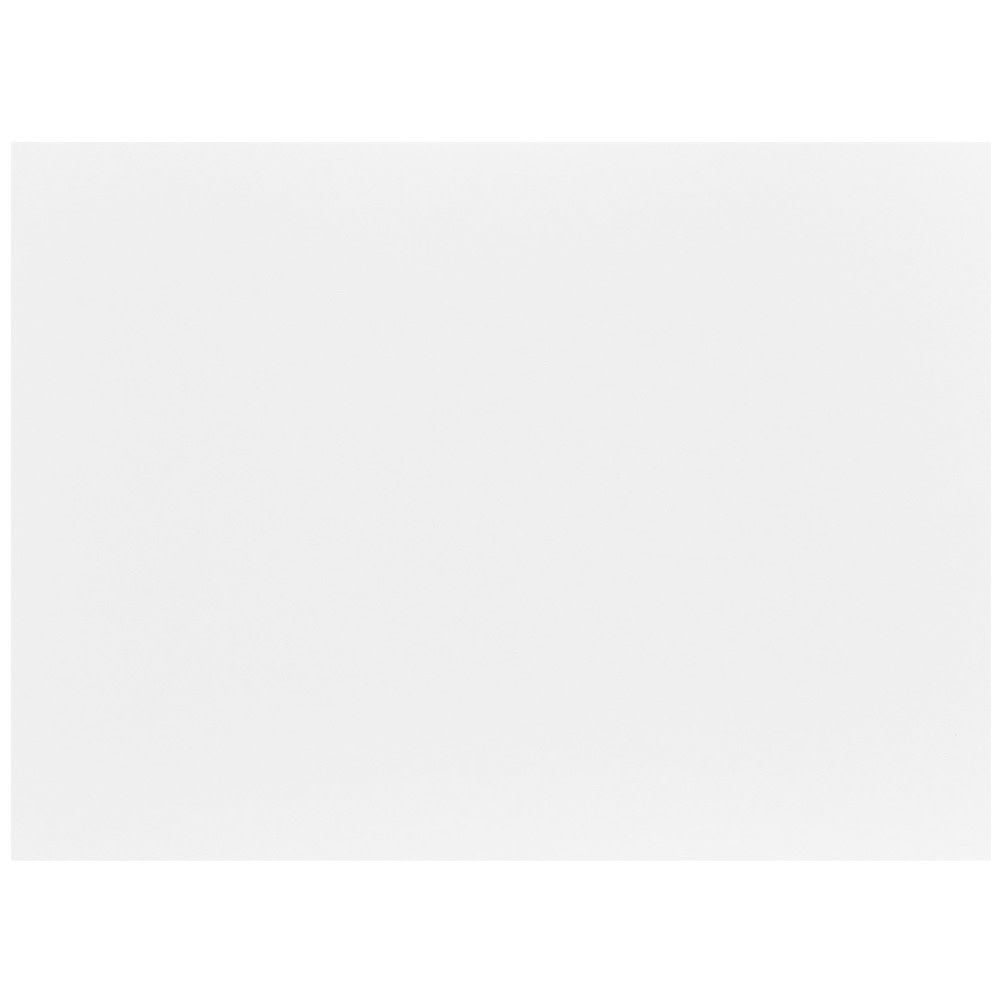 JAM Paper Blank Note Cards, 5 1/8in x 7in, White, Pack Of 100 MPN:1751006