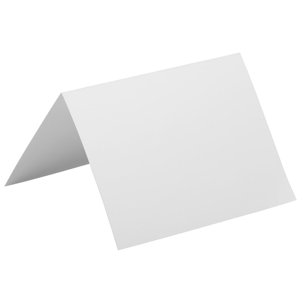 JAM Paper Note Cards, Fold-Over, 4 5/8in x 6 1/4in, White, Pack Of 25 MPN:309923C