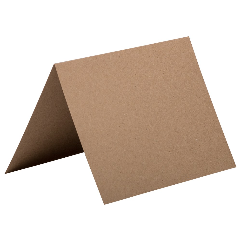 JAM Paper Fold-Over Cards, A7, 5in x 6 5/8in, 100% Recycled, Brown Kraft, Pack Of 25 MPN:530910832