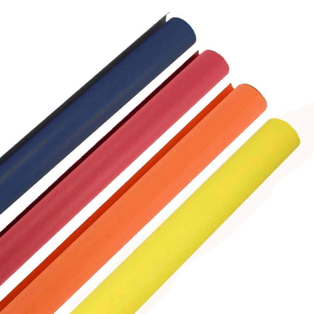 JAM Paper Wrapping Paper, Matte, 25 Sq Ft, Autumn, Pack of 4 Rolls MPN:170128191ASSTAHOD