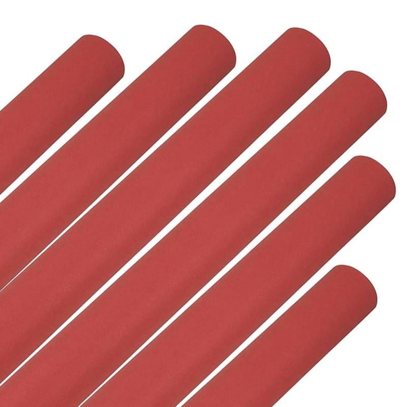 JAM Paper Wrapping Paper, Matte, 25 Sq Ft, Red, Pack of 6 Rolls MPN:277013524BOD