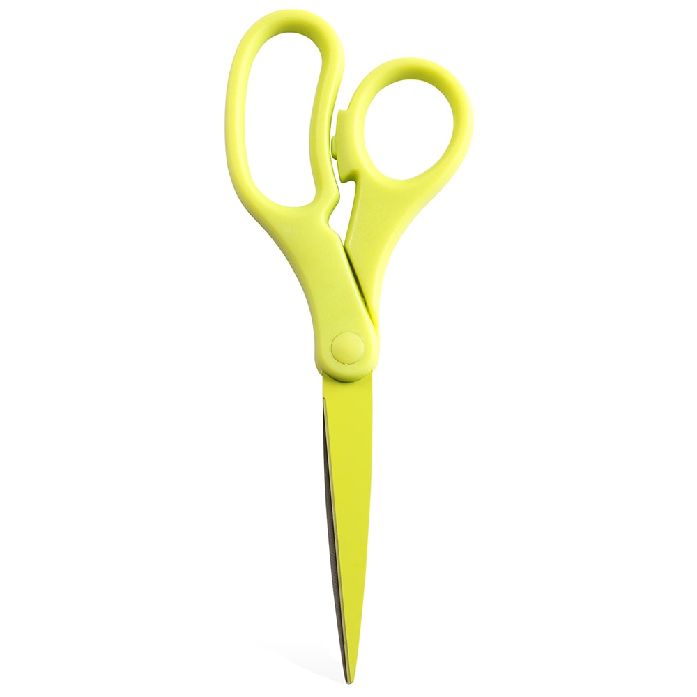 JAM Paper Precision Scissors, 8in, Pointed, Lime Green MPN:342GR