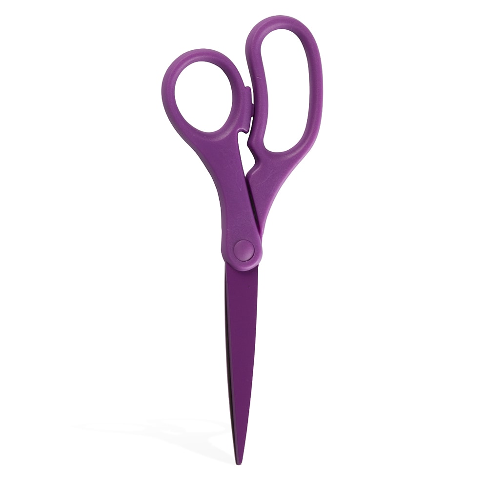 JAM Paper Precision Scissors, 8in, Pointed, Purple MPN:342PU
