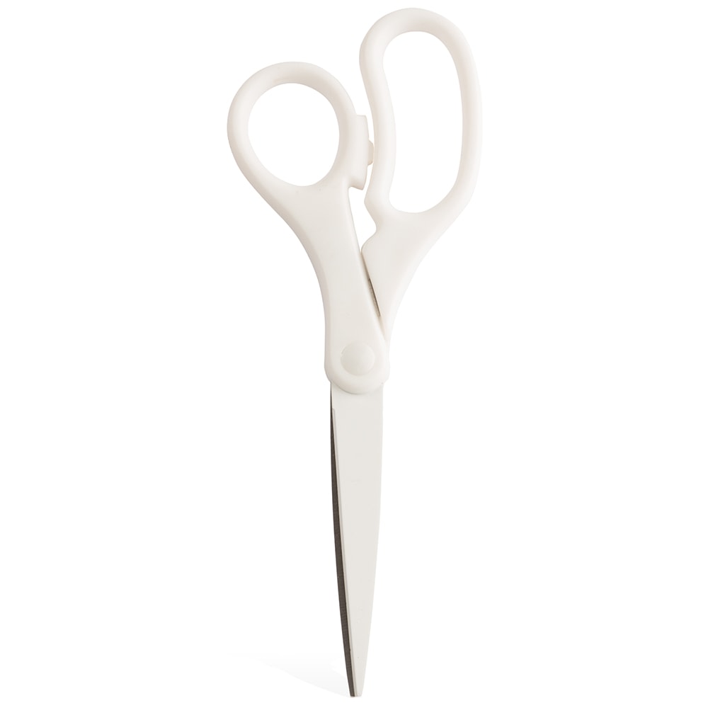 JAM Paper Precision Scissors, 8in, Pointed, White MPN:342WH