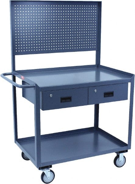 Tool Utility Cart: Steel, Gray MPN:SM336-U5